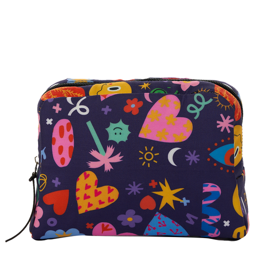Floral Trendy Makeup Bag