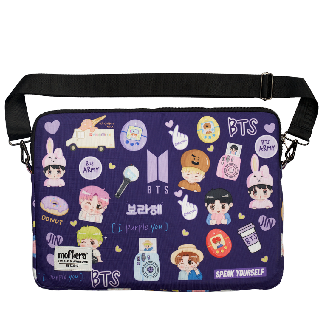 Bts laptop hard case sale