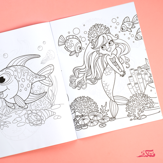 Little Mermaid Coloring Fun