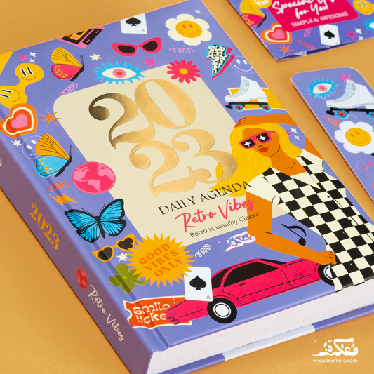 Retro Vibes Daily Agenda 2023