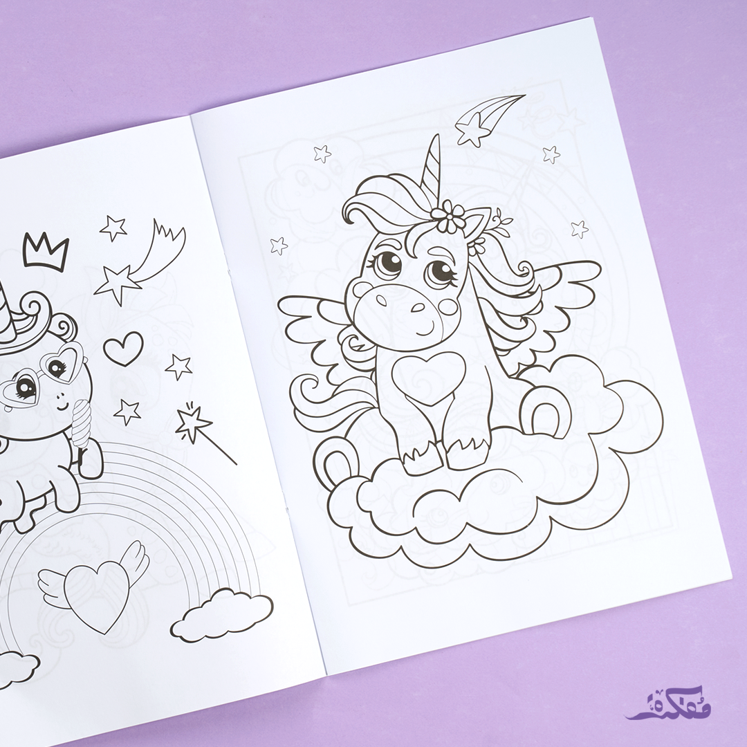 Unicorn Coloring Fun