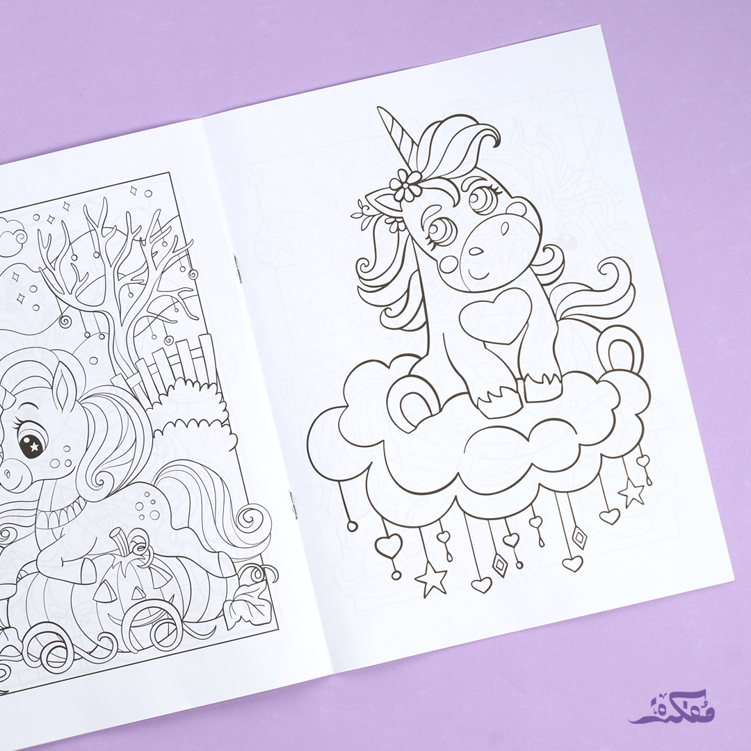 Unicorn Coloring Fun