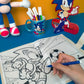 SONIC WASHABLE COLORING BOOK