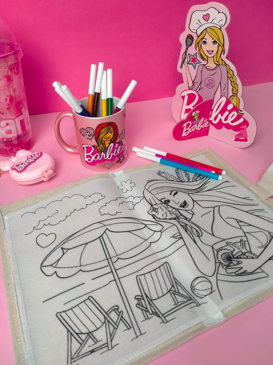 BARBIE WASHABLE COLORING BOOK
