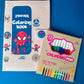 SPIDER MAN WASHABLE COLORING BOOK