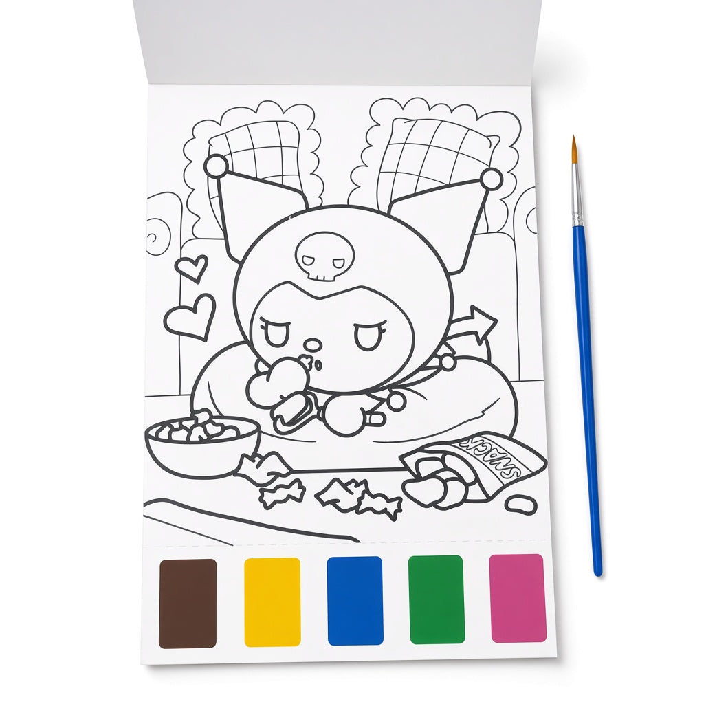 Kuromi Paint With Water