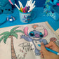 STITCH & ANGEL WASHABLE COLORING BOOK