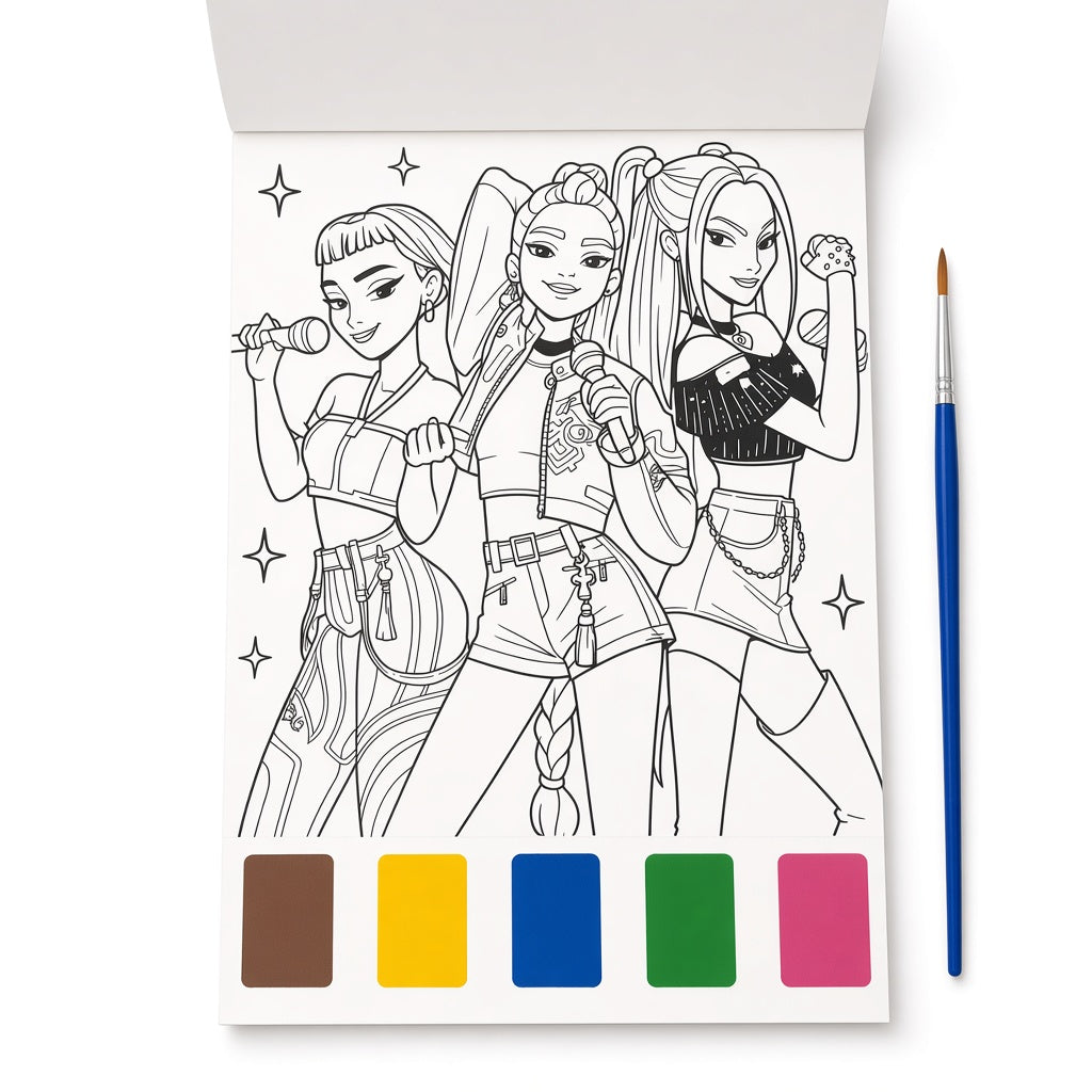 K.pop Paint With Water