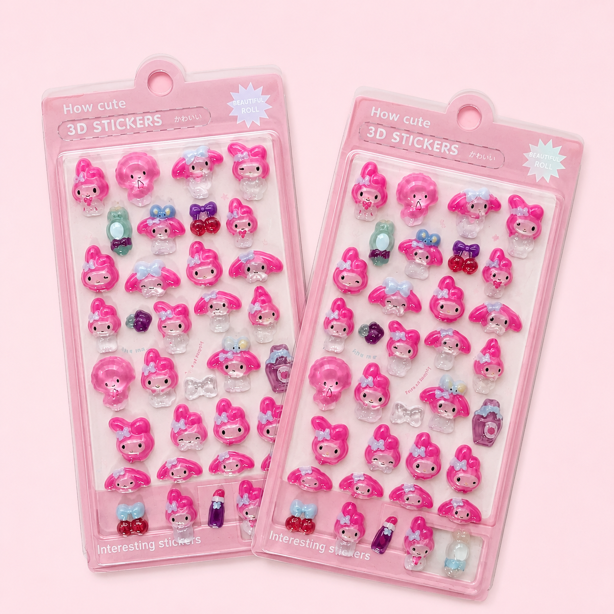 Melody 3D Stickers