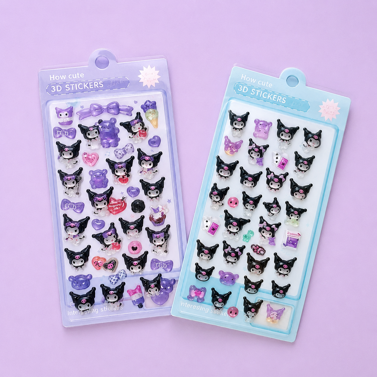 Kuromi 3D Stickers