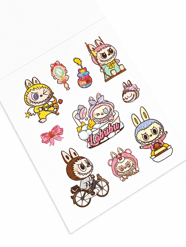 Mini Sticker Book Labubu