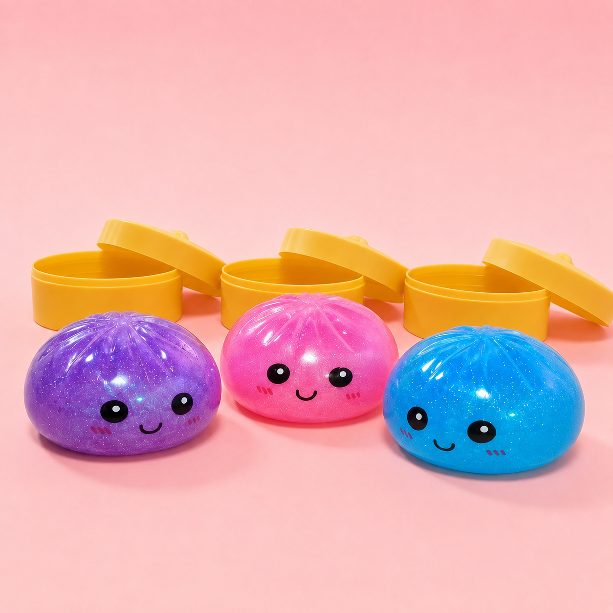 Glitter Dumpling Squishy