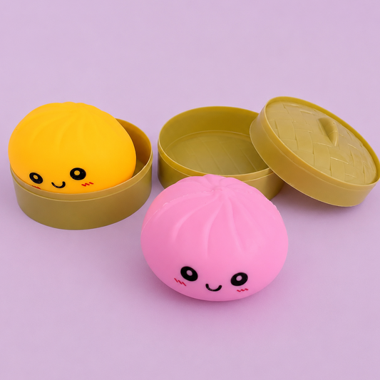 Solid Color Dumpling Squishy