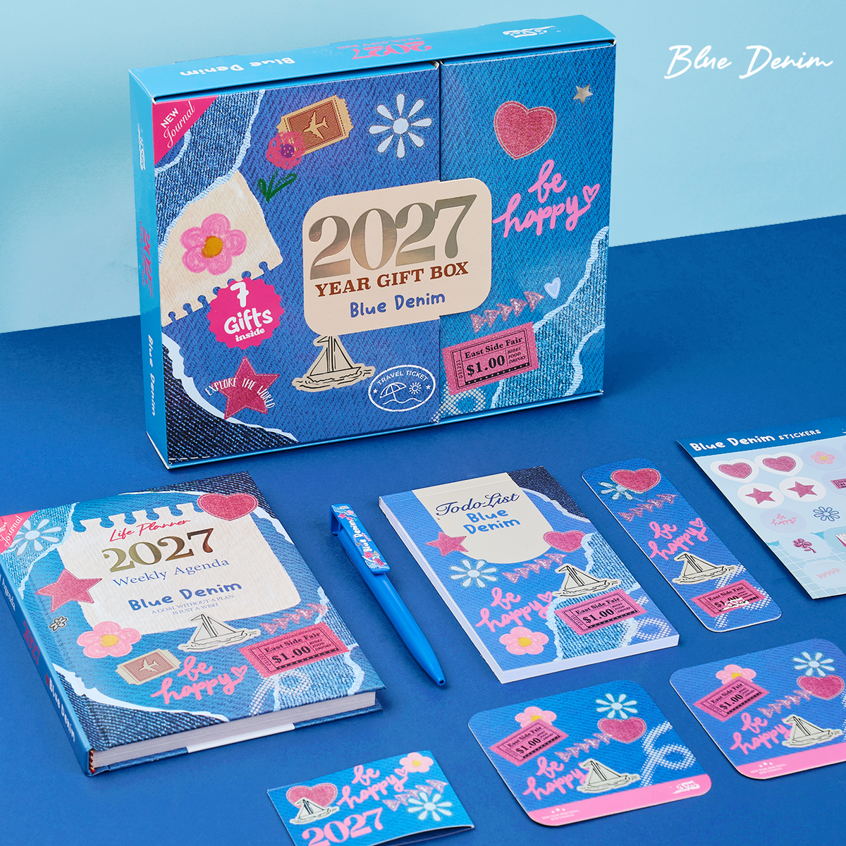 Blue Denim Weekly Box 2027