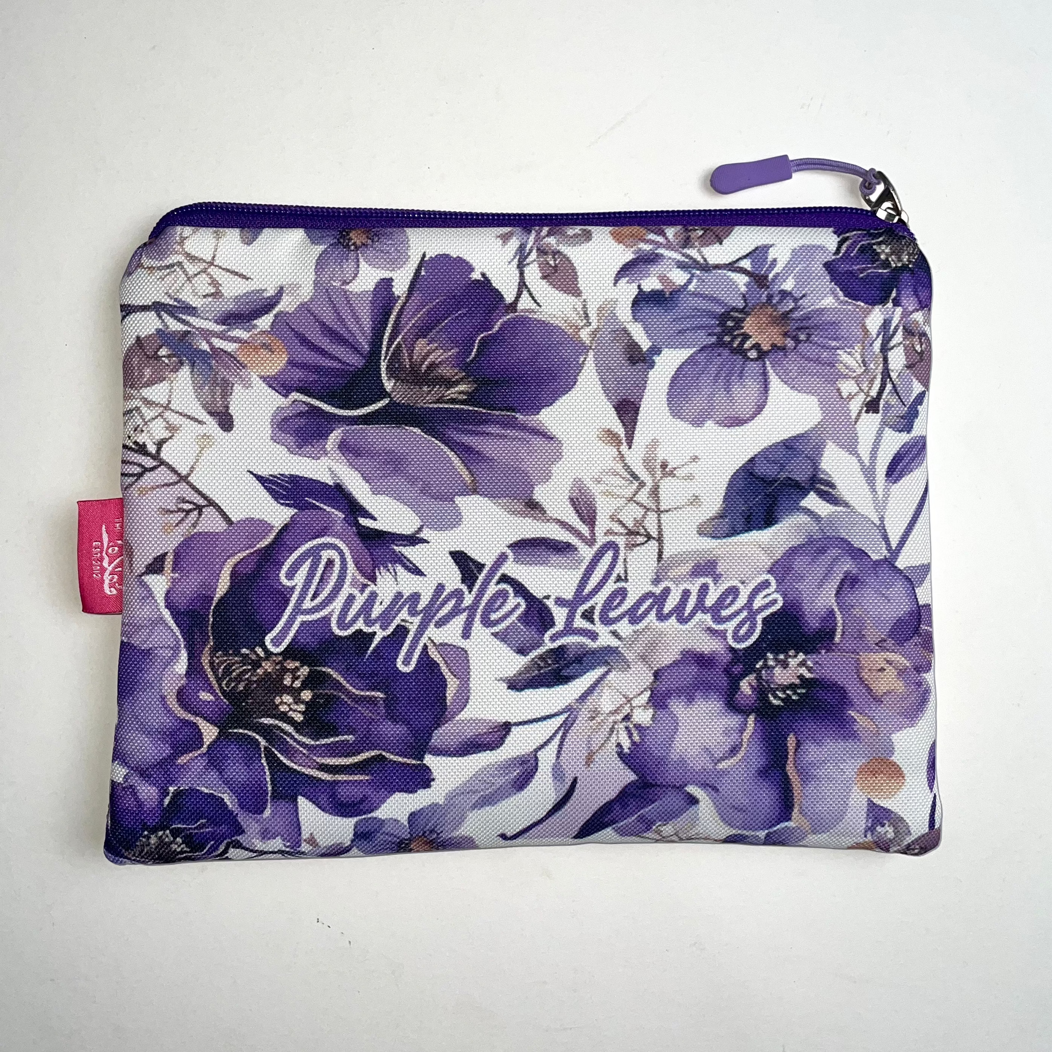 Pouch Purple Leaves 2025