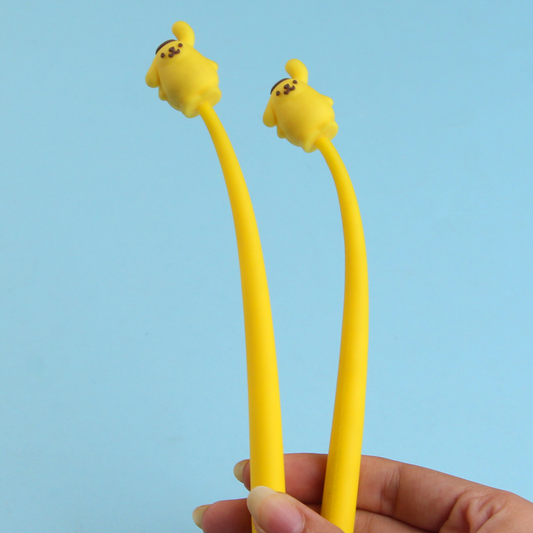 Pompom Purin Silicone Pen Gel