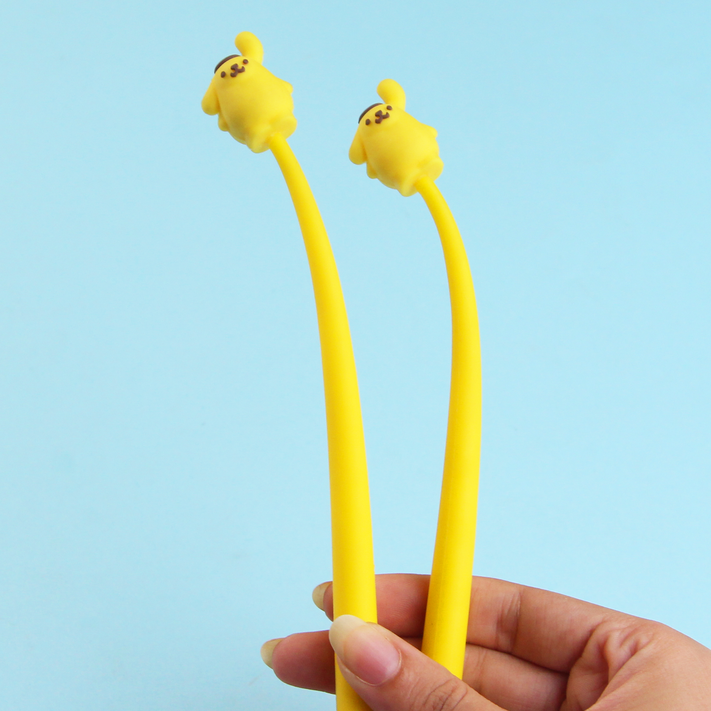 Pompom Purin Silicone Pen Gel