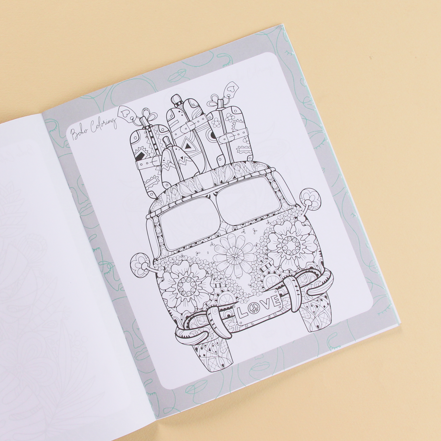 Boho Coloring Booklet