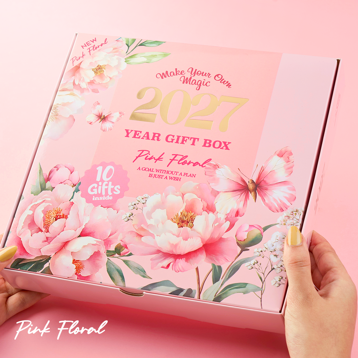 Pink Floral Year Gift Box 2027
