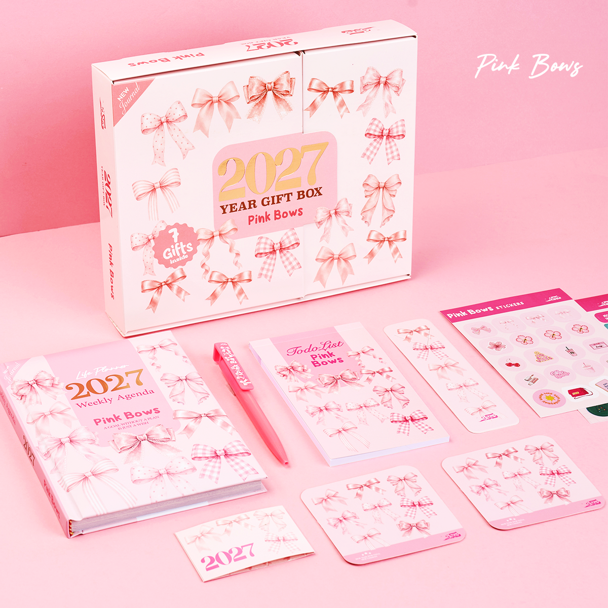 Pink Bows Weekly Box 2027