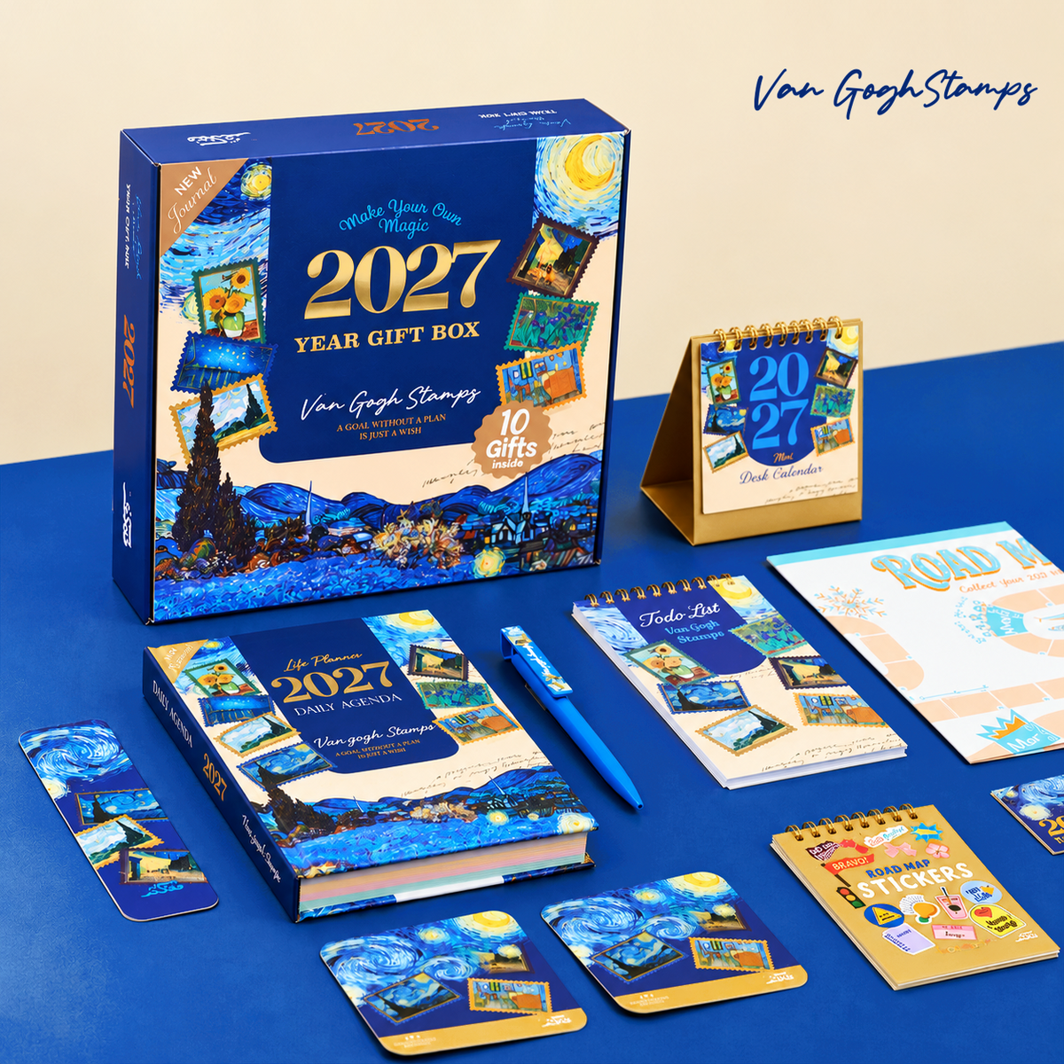 Van gogh Stamps Year Gift Box 2027