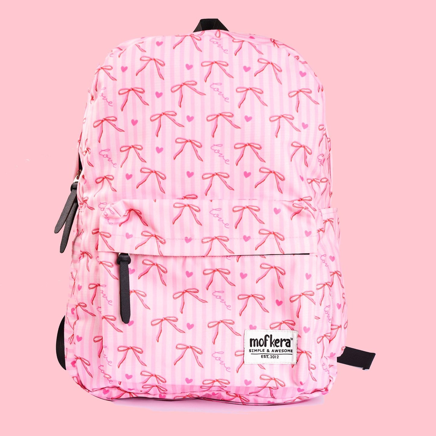 Pink Bow Backpack