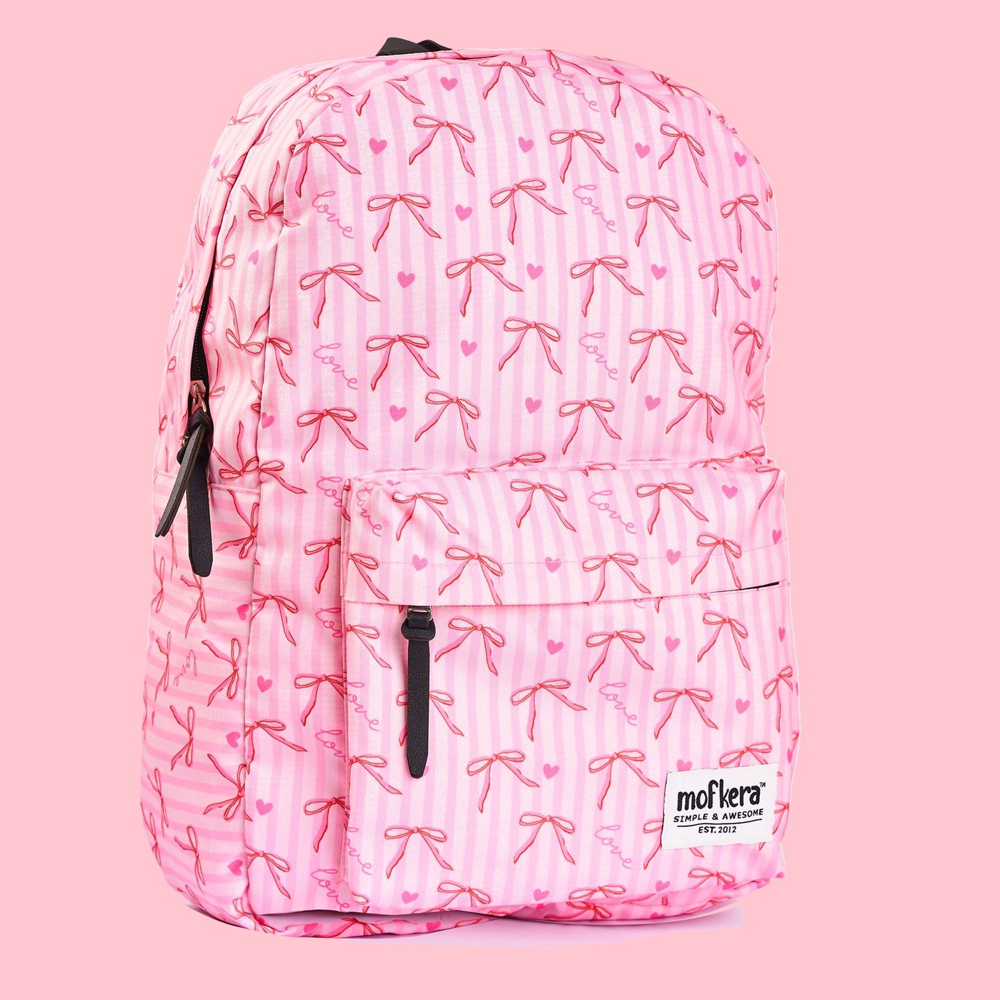 Pink Bow Backpack