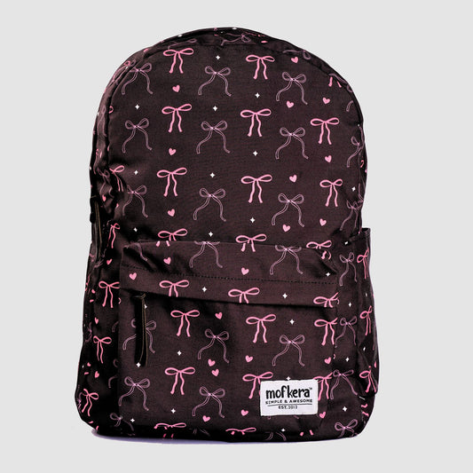 Black Bow Backpack