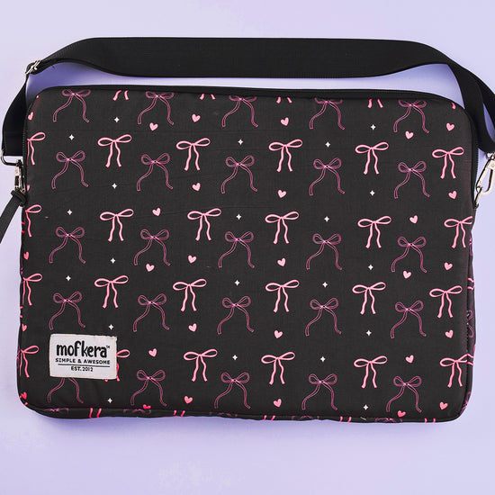 Black Bow Laptop Sleeves – Mofkera