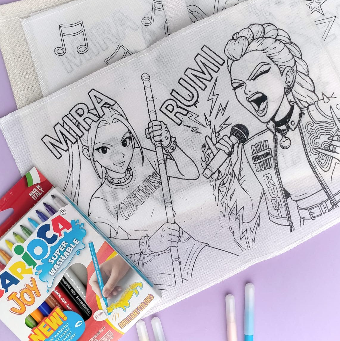 K-POP WASHABLE COLORING BOOK