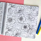 Flowers Coloring Book