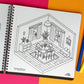 Pocket Rooms  Coloring Book