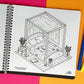 Pocket Rooms  Coloring Book