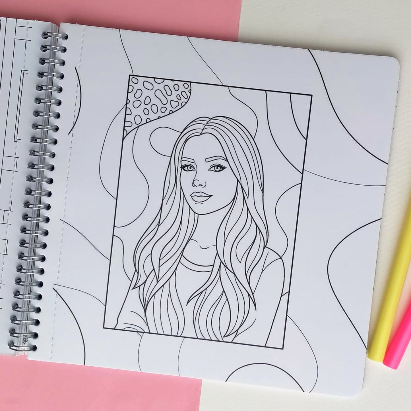 Girl Moments Coloring Book