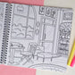 Girl Moments Coloring Book