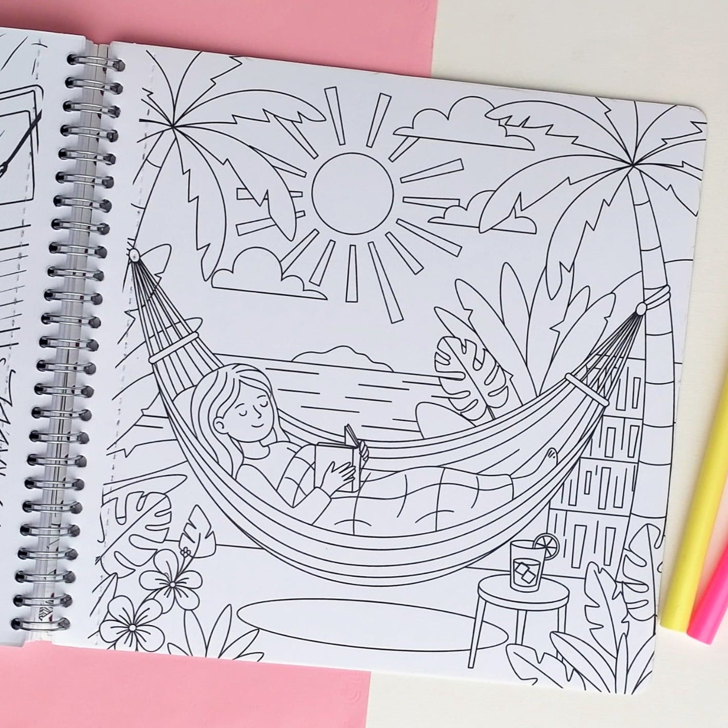 Girl Moments Coloring Book