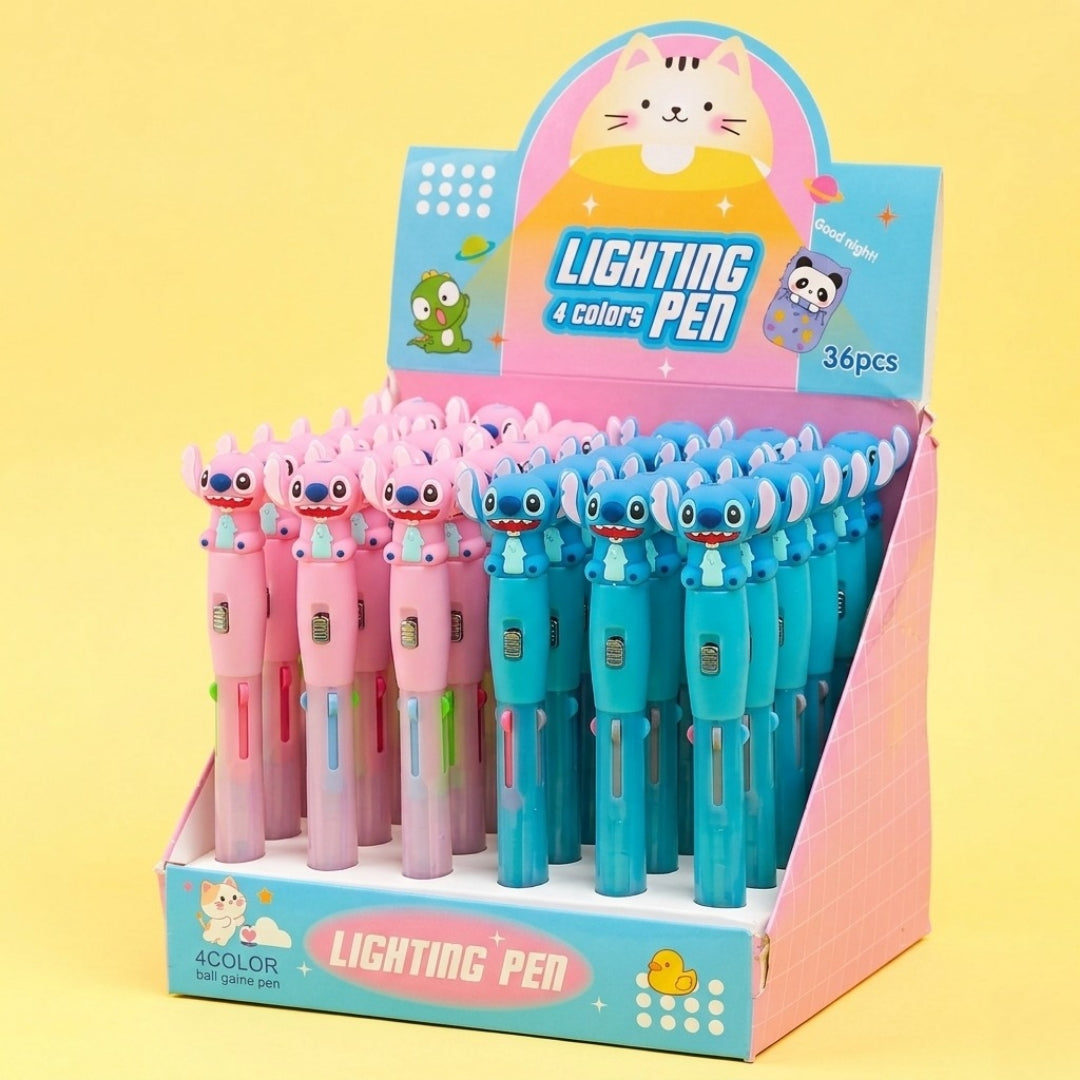Stitch Lighting 4 Color Pen