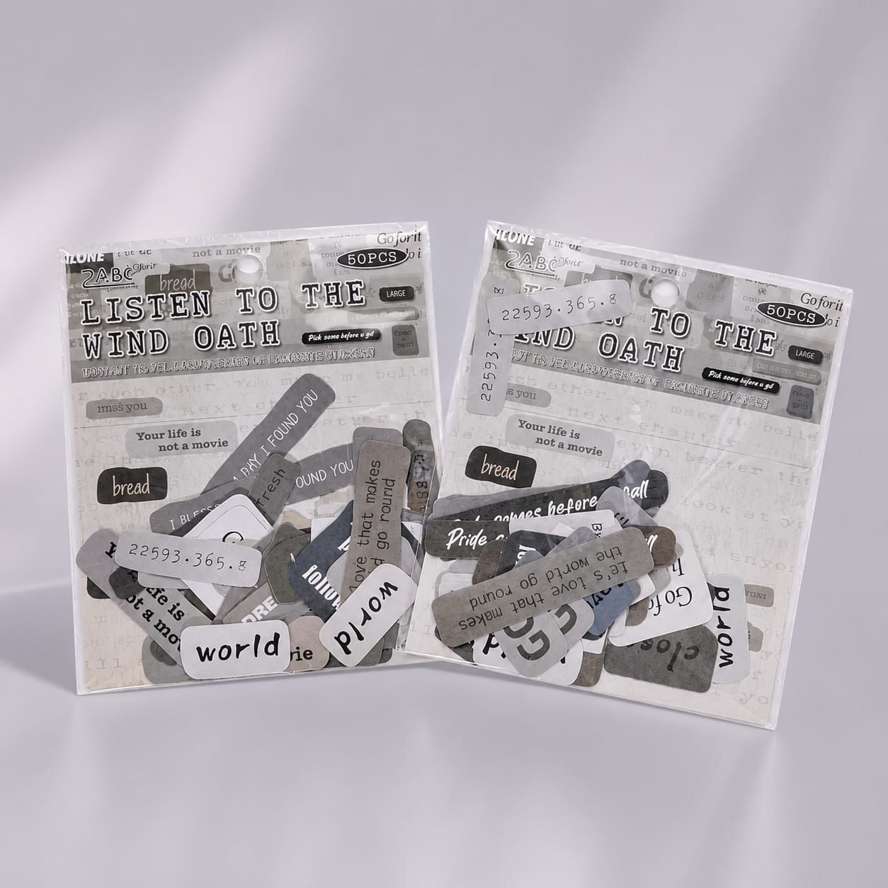 Listen To The Wind Oath Stickers