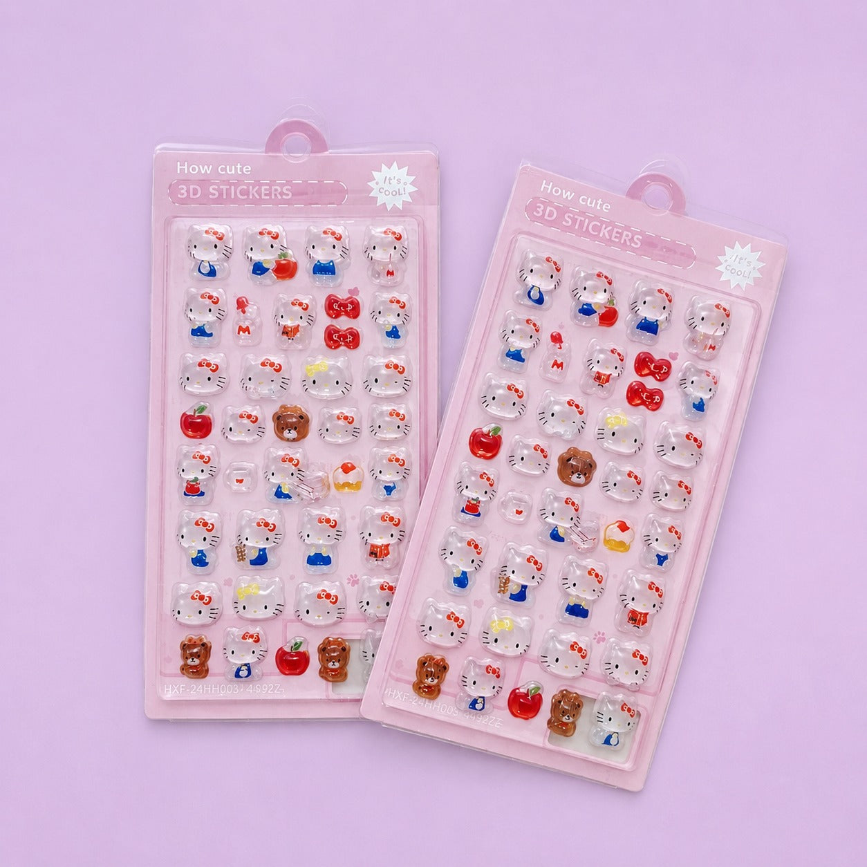 Kitty 3D Stickers