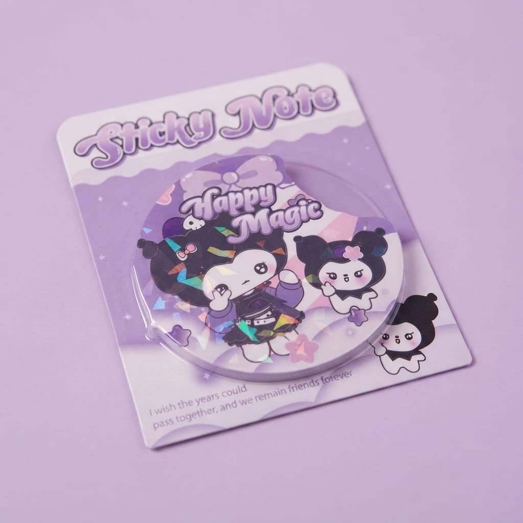 Kuromi Sticky Note (happy magic)