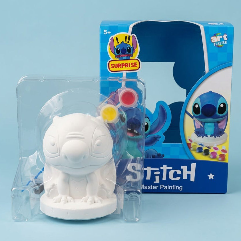 Stitch Diy Fun Plaster Painting