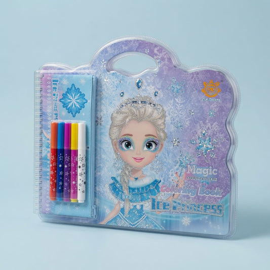 Ice Princess Magic Coloring Book