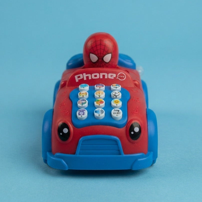 Spider-Man Toy Phone Car