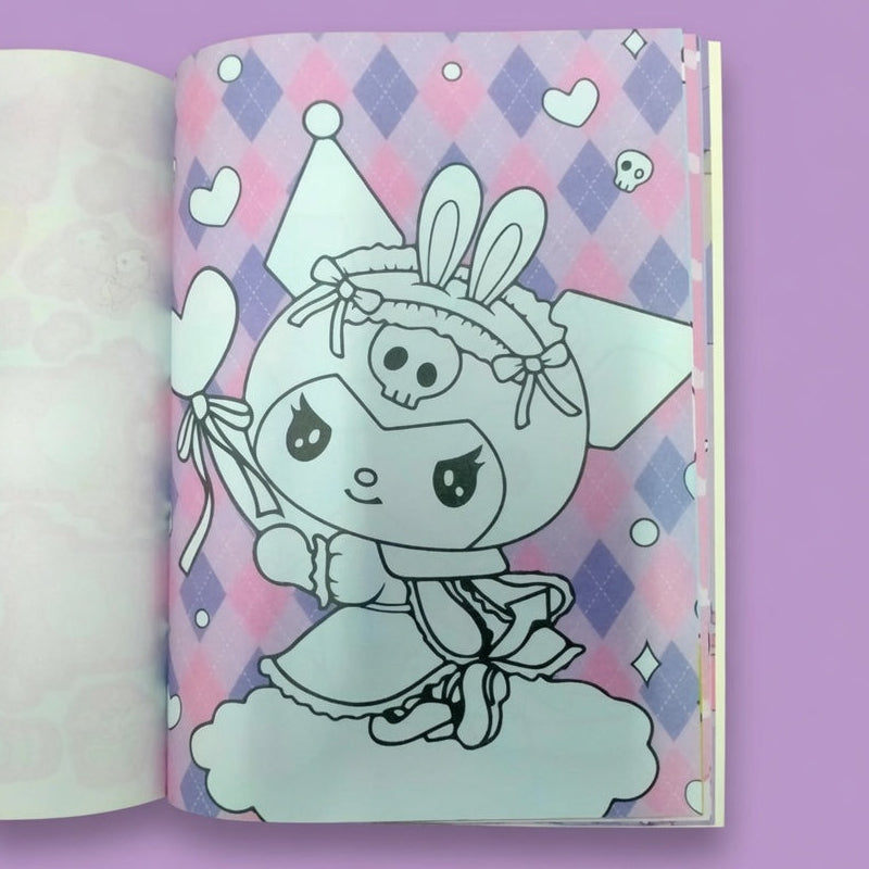 Cute Dress Up Coloring Book