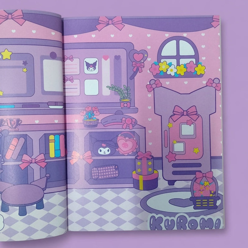 Cute Dress Up Coloring Book