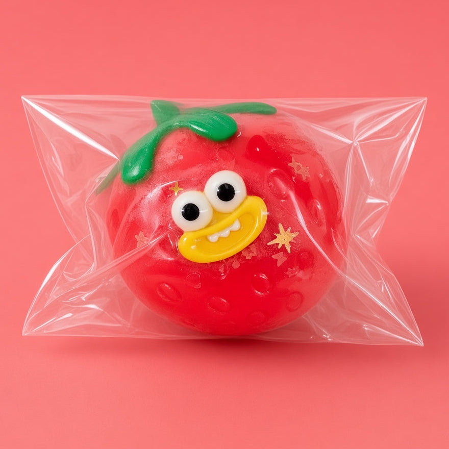 Smile Strawberry Squishy