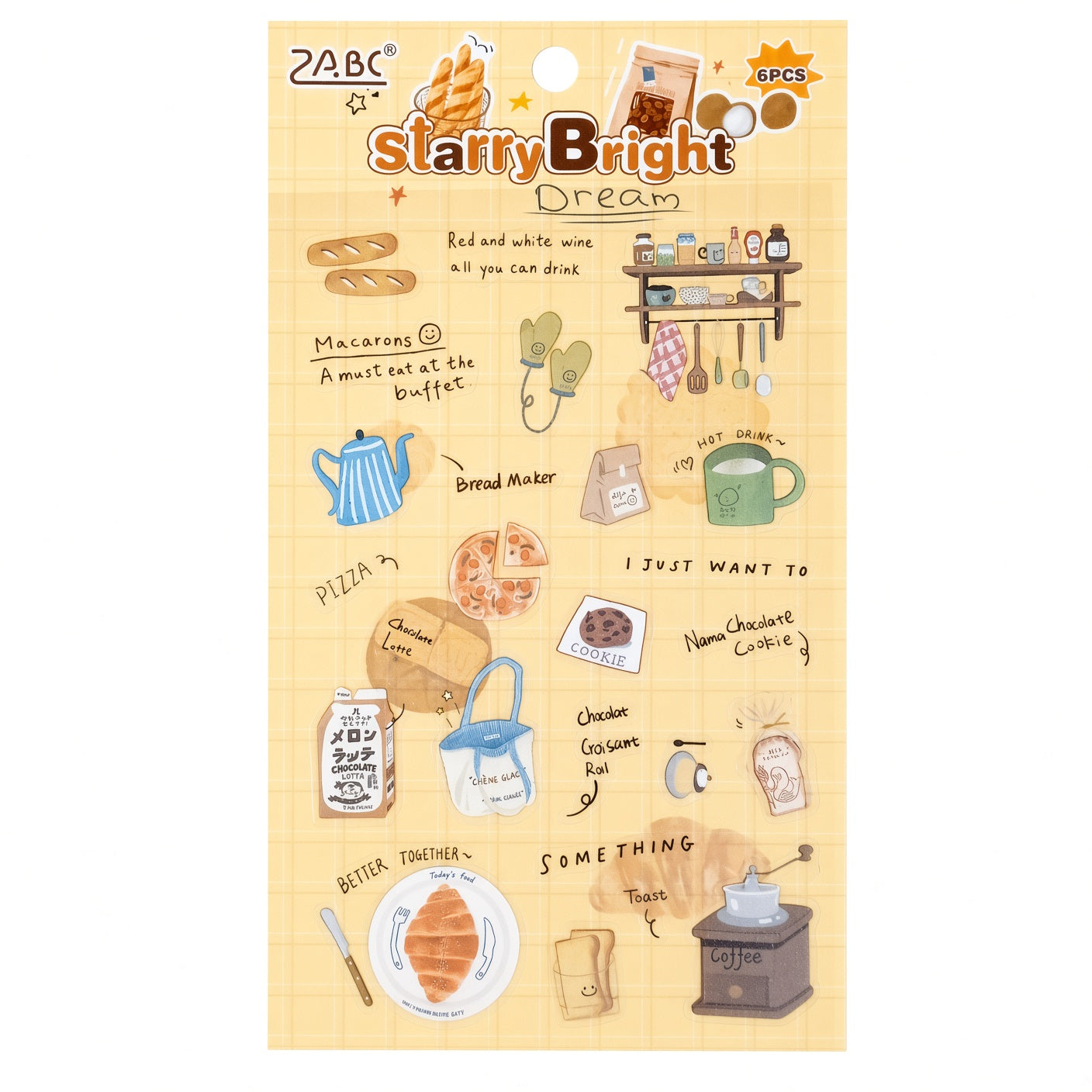 Starry Bright Stickers