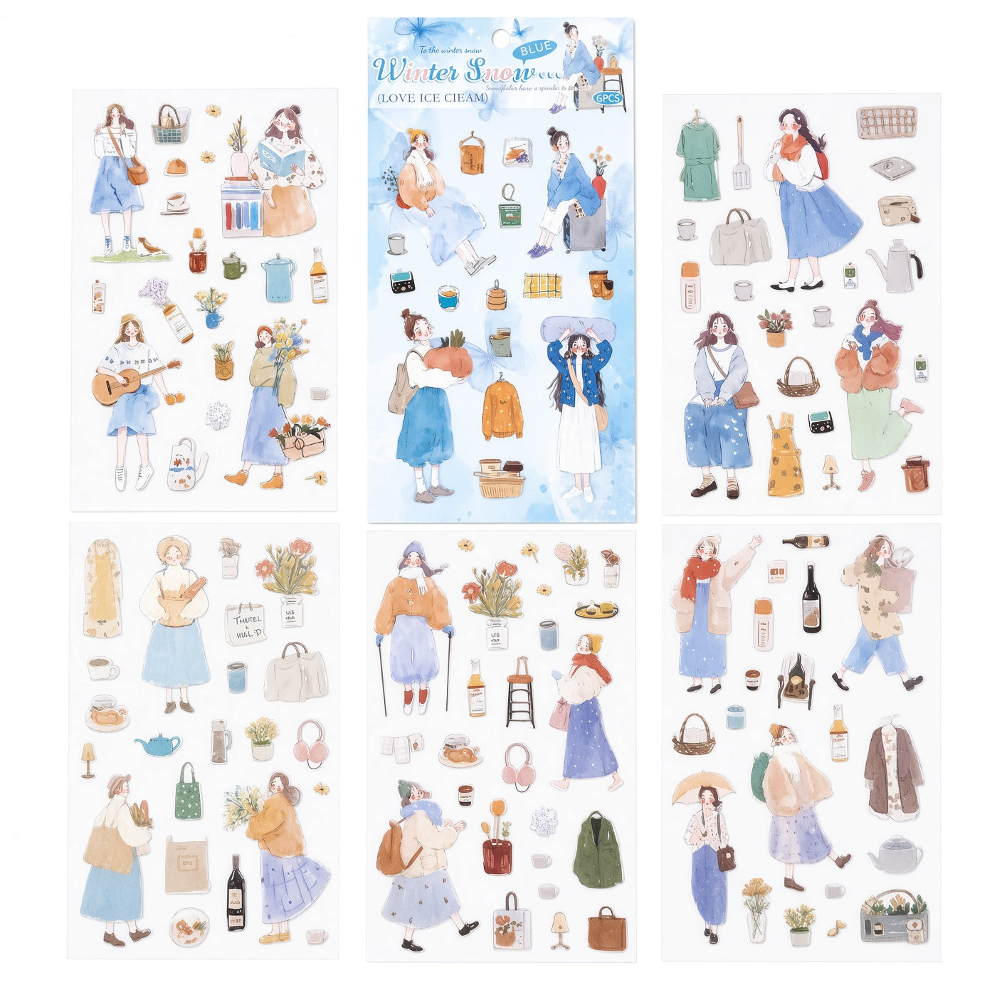 Winter Snou Stickers