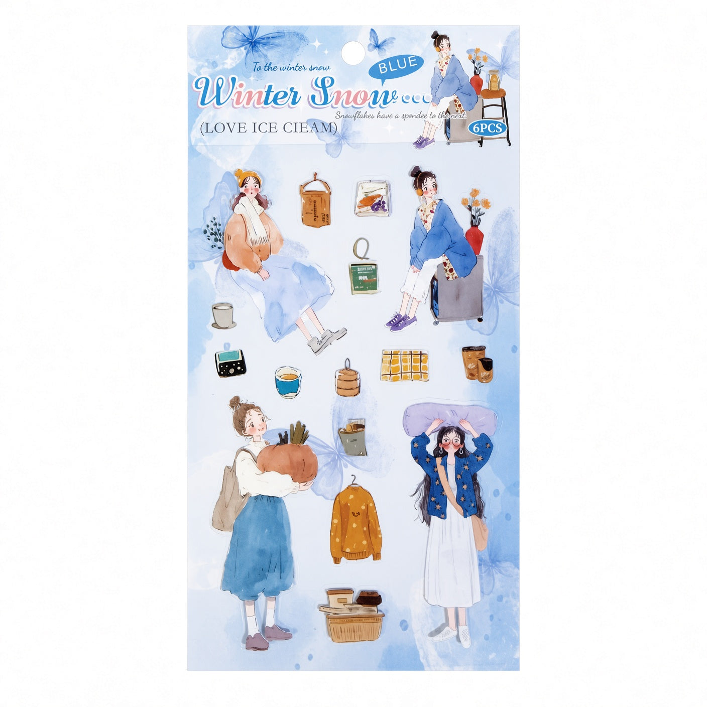 Winter Snou Stickers