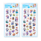 Judy Hopps& Nick Wilde (Zootopia)3D Stickers